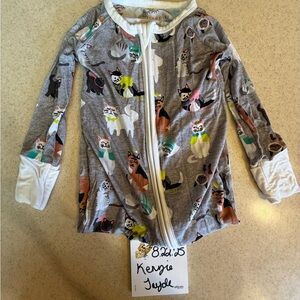 Little Sleepies Cozy Cats 6-12 Zippy VGUC